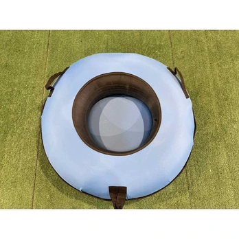 Pripučiama sniego čiuožynė su plastikiniu dugnu 100 cm «Blue»