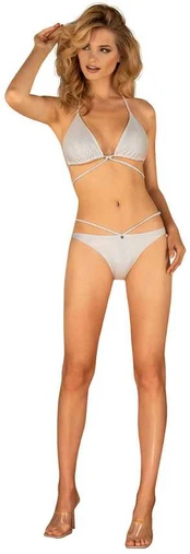 Obsessive Maudymosi kostiumėlis Blancossa Bikinis Balta - balta