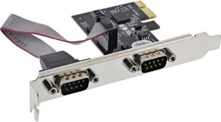 Longshine Controller PCIe 2x Seriell (RS232) kaina