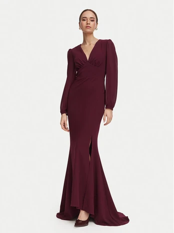 Rinascimento Vakarinė suknelė CFC0130450003 Vyšninė Slim Fit