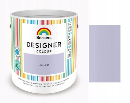 Beckers Designer Colour Lavender lateksiniai dažai, 2.5 l