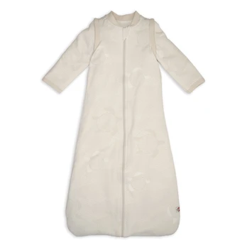 Lodger Hopper Matcha Turtle Sleeping bag with removable sleeves 68/80 / cream