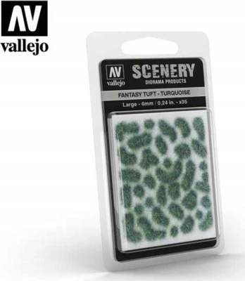 Vallejo - Scenery - Fantasy Tuft Turquoise (6 mm)