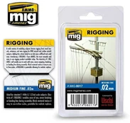AMMO by MIG Jimenez AMMO MIG - RIGGING - FINE 0,02 mm. AMIG8017 kaina