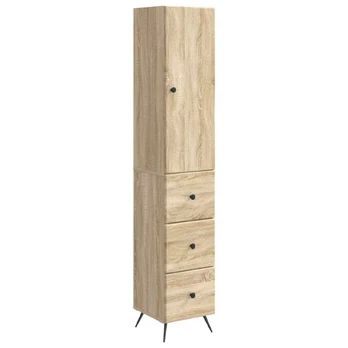 Spintelė 2 pcs Sonoma ąžuolas 34,5 x 34,5 x 90 cm