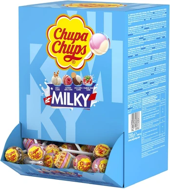 Chupa Chups Milky -tikkarit, 1,2kg