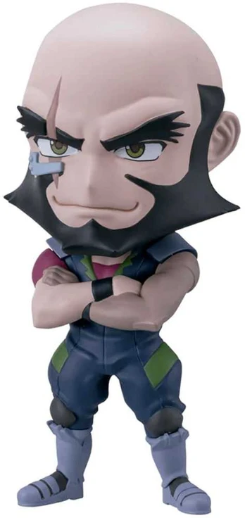 Bandai Cowboy Bebop Jet Juodas figūrėlė 7 cm