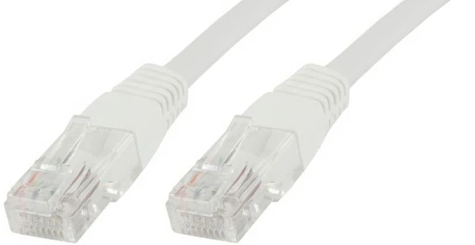 MicroConnect Patchcord U/UTP CAT6 0,25 m baltas PVC (B-UTP60025W)