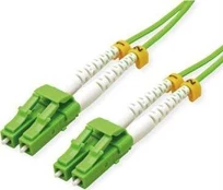 Roline Roline - Patch- Cable - LC Multi- Mode (M) to LC Multi- Mode (M) - 1 m - glass fiber - 50/125 Micrometer - OM5 - halogen free - žalias
