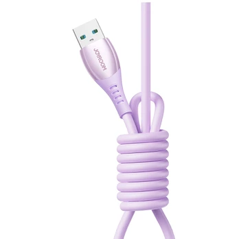 Joyroom S-A59 Vibrant Series 3A USB-A - USB-C Cable 1.2m - Violetinė