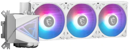 MSI MAG CoreLiquid I360 Baltas kaina
