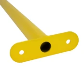 Metalinis skersinis 90 cm, geltonas kaina