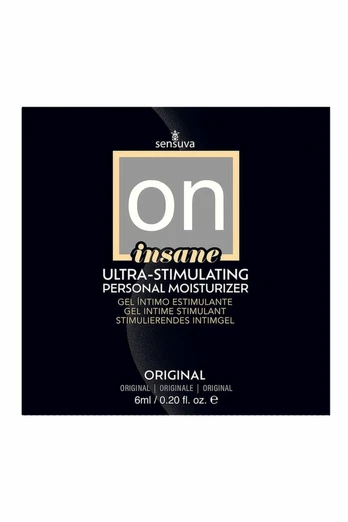 SENSUVA ON INSANE Ultra-Stimulating Personal Moisturizer 6ml Unflavored