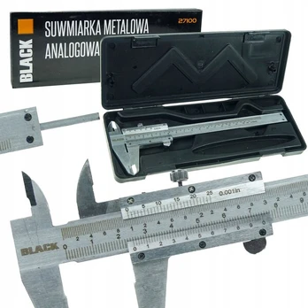 VERNJIERINIS MATUOKLIS TRADICINIS 150 MM INOX KORPUSAS