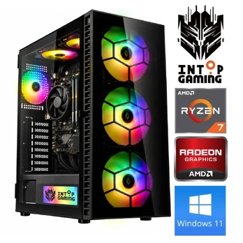 INTOP Ryzen 7 5700G 8GB 500SSD M.2 NVME+2TB Radeon Graphics WIN11