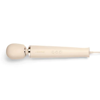 Le Wand - Powerful Plug-In Vibrating Massager Cream vibruojantis masažuoklis