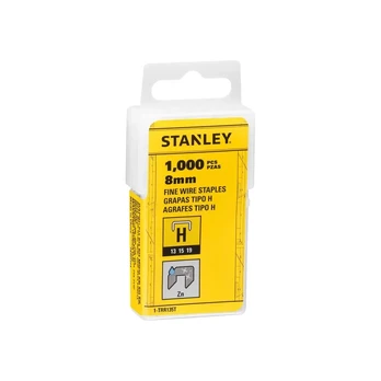 13 H tipo kabės „STANLEY" 1000 vnt. 8 mm