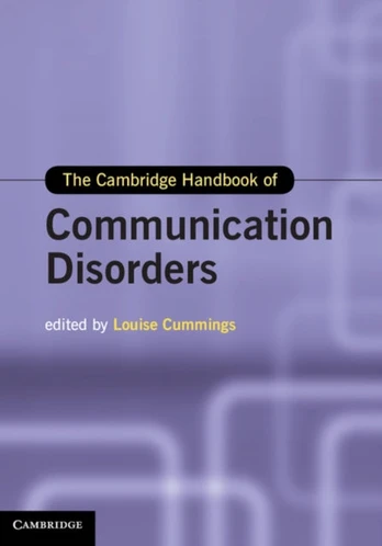 Cambridge Handbook of Communication Disorders