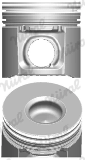 NURAL 87-122208-10 Piston kaina