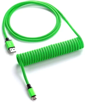 Klaviatūros laidas Cablemod Classic Coiled Keyboard Cable USB-C / USB Typ-A, žalia