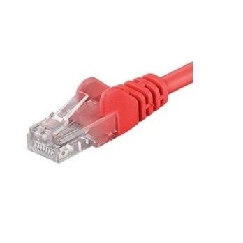 PremiumCord PREMIUMCORD Patch kabelis UTP RJ45-RJ45 CAT5e 0,25m raudona