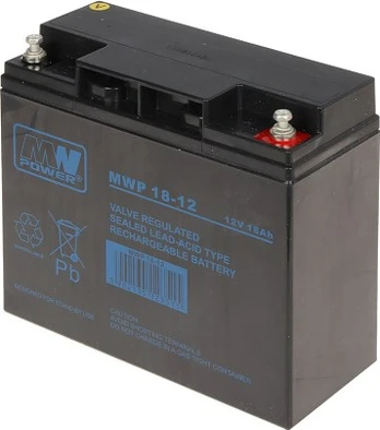 Mw Power 12V/18AH Battery