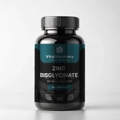 VitalHarmony Cinko bisglicinatas - 90 kapsulių kaina