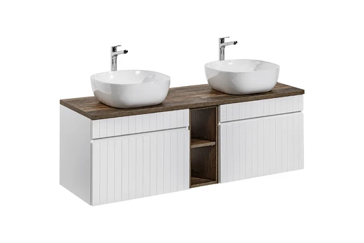 Vonios baldų komplektas Iconic White, 140 cm