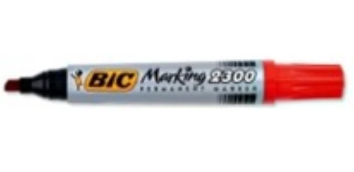 Bic Permanentinis žymeklis Eco 2300 4-5 mm, raudonas, 1 vnt. 300034 | 8209243-1