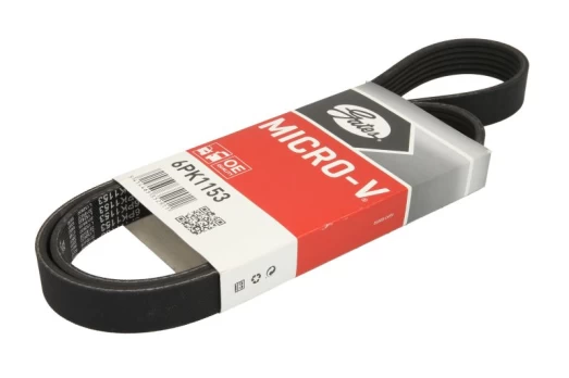 V formos rumbuoti diržai GATES 6PK1153