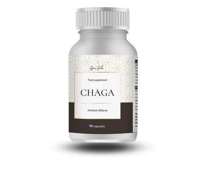 GraSole CHAGA, maisto papildas, 90 kaps.