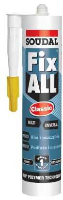 Soudal „Fix all classic“ hibridinis sandariklis, 290 ml, baltas