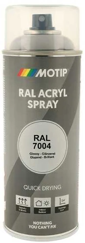 Motip Industri Ral 7004 højglans 400ml