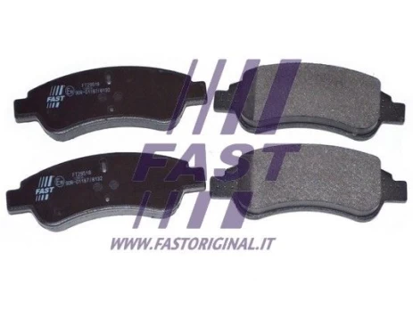Stabdžių trinkelių rinkinys, diskinis stabdys FAST FT29518