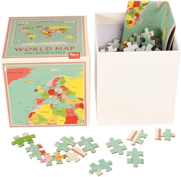 Jigsaw puzzle (300 pieces) - World Map