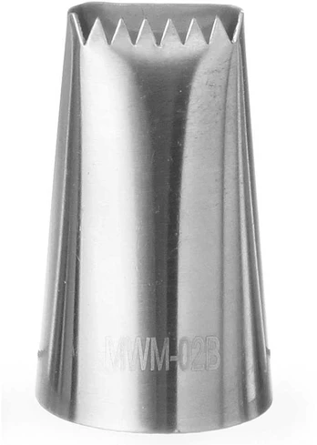 Konditerinio maišelio antgalis dekoravimui JUOSTAS 16x2mm - HENDI 551288
