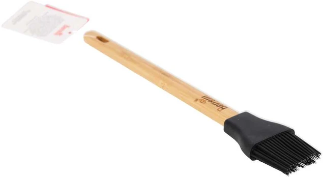 Berretti Virtuvės Teptukas NATUR Pilkas PLUS Silikono 24 cm
