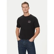 Tommy Hilfiger Marškinėliai Stack MW0MW38622 Juoda Regular Fit