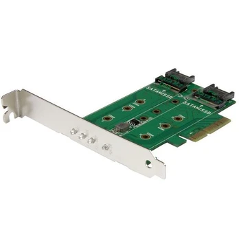 StarTech 3PT M.2 SSD CARD - PCIE 3.0/SATA CONTROLLER CARDS