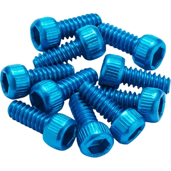 Reverse Components Alu Medium 11 mm varžteliai Escape Pro, Black One, Base pedalams | Light Blue
