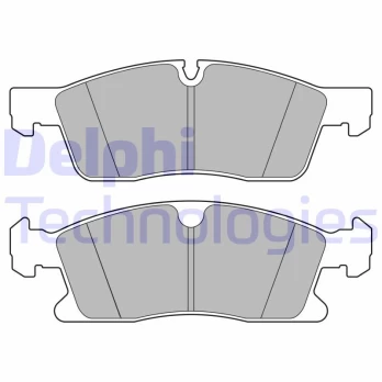 DELPHI LP3628 Brake pad set