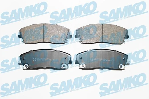 Stabdžių trinkelių rinkinys, diskinis stabdys SAMKO 5SP1399