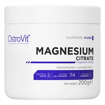 OstroVit Magnio citratas, 200 g (natūralaus skonio)