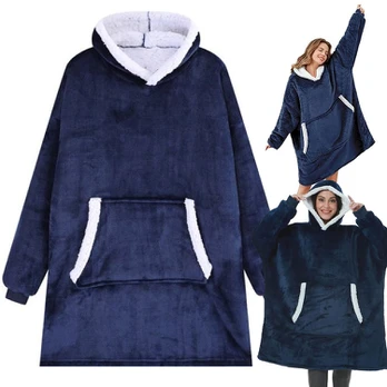 Marineblauer decken-hoodie (30)