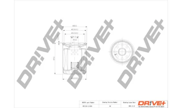 Alyvos filtras Dr!ve+ DP1110.11.0161