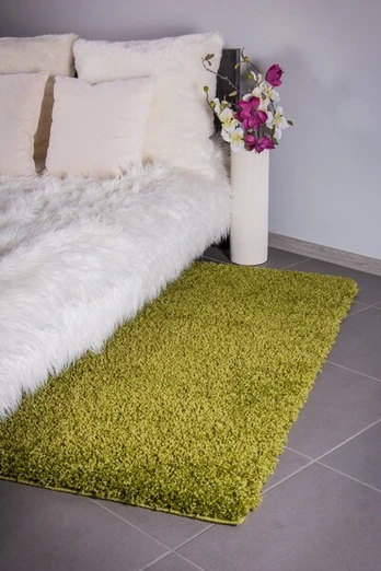 Kilimas Shaggy Green, 160 x 220 cm