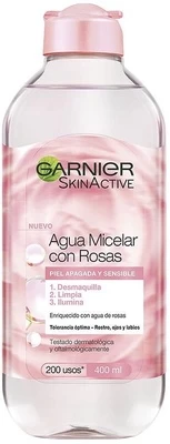 Micelinis vanduo Garnier SkinActive Rose Water, 400 ml, moterims, -
