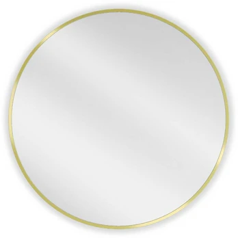 Vonios veidrodis Mexen Loft Round, 70 cm, Gold