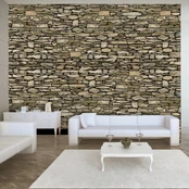 Fototapetas Artgeist Stone Wall, 400 cm x 280 cm kaina