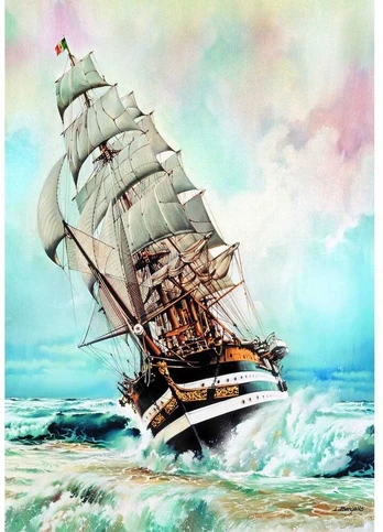 Clementoni CLE puzzle 1000 Compact Amerigo Vespucci 39948